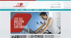 Desktop Screenshot of embreex.com.br
